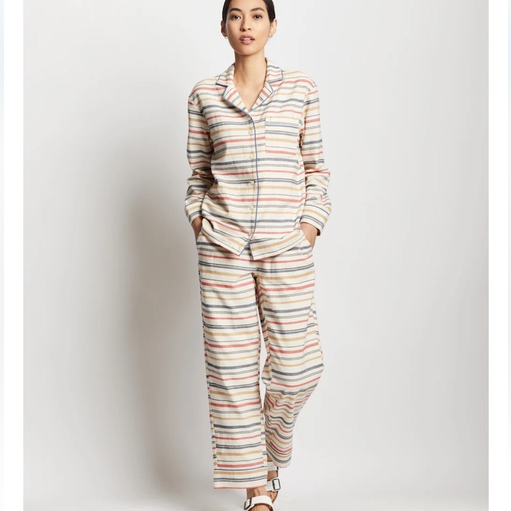 Pendleton Striped Women's Pajama Set